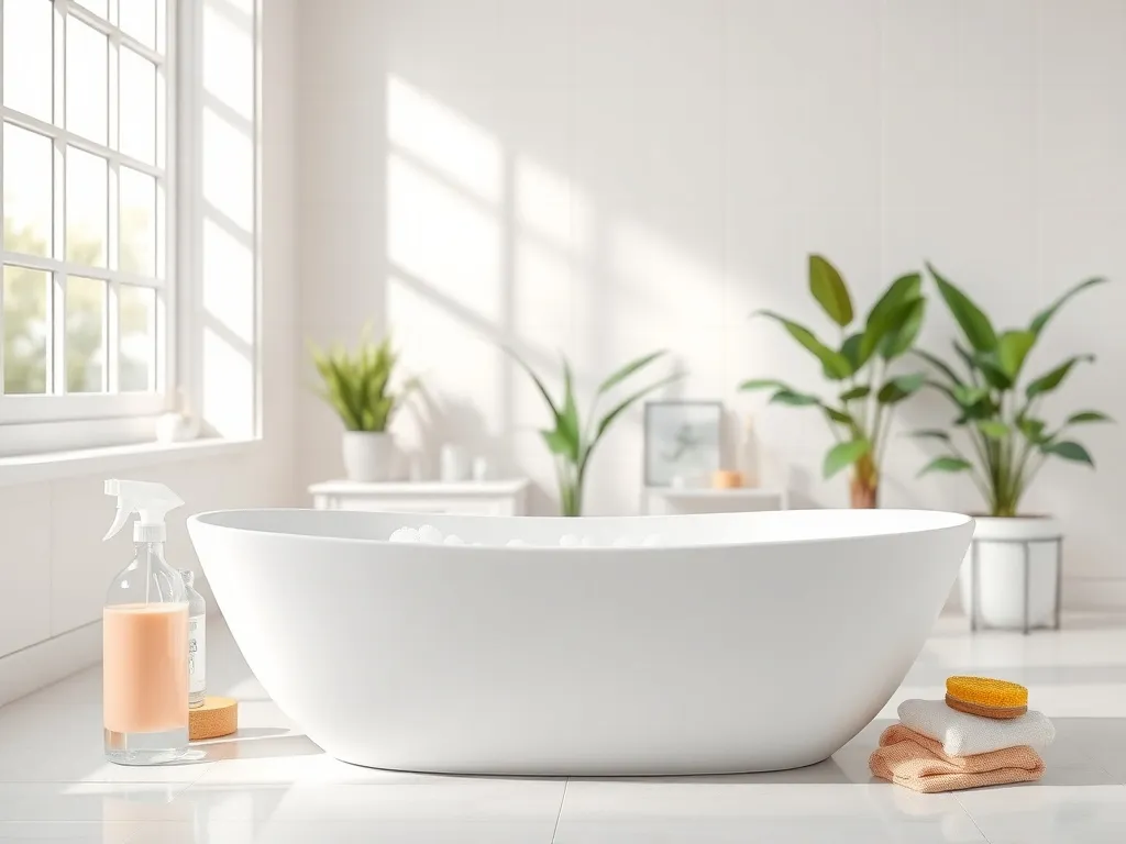 Jak umyć wannę? Skuteczne metody i porady krok po kroku