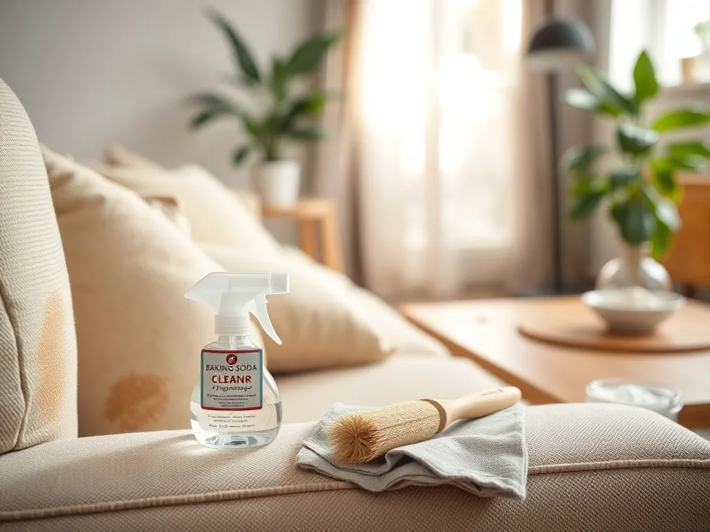 Czym najlepiej wyczyścić kanapę z materiału?