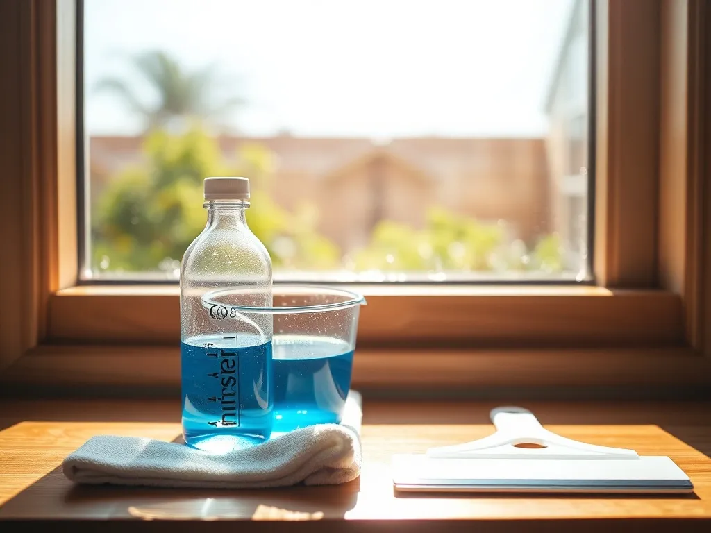 Czy można myć okna nabłyszczaczem do zmywarki?